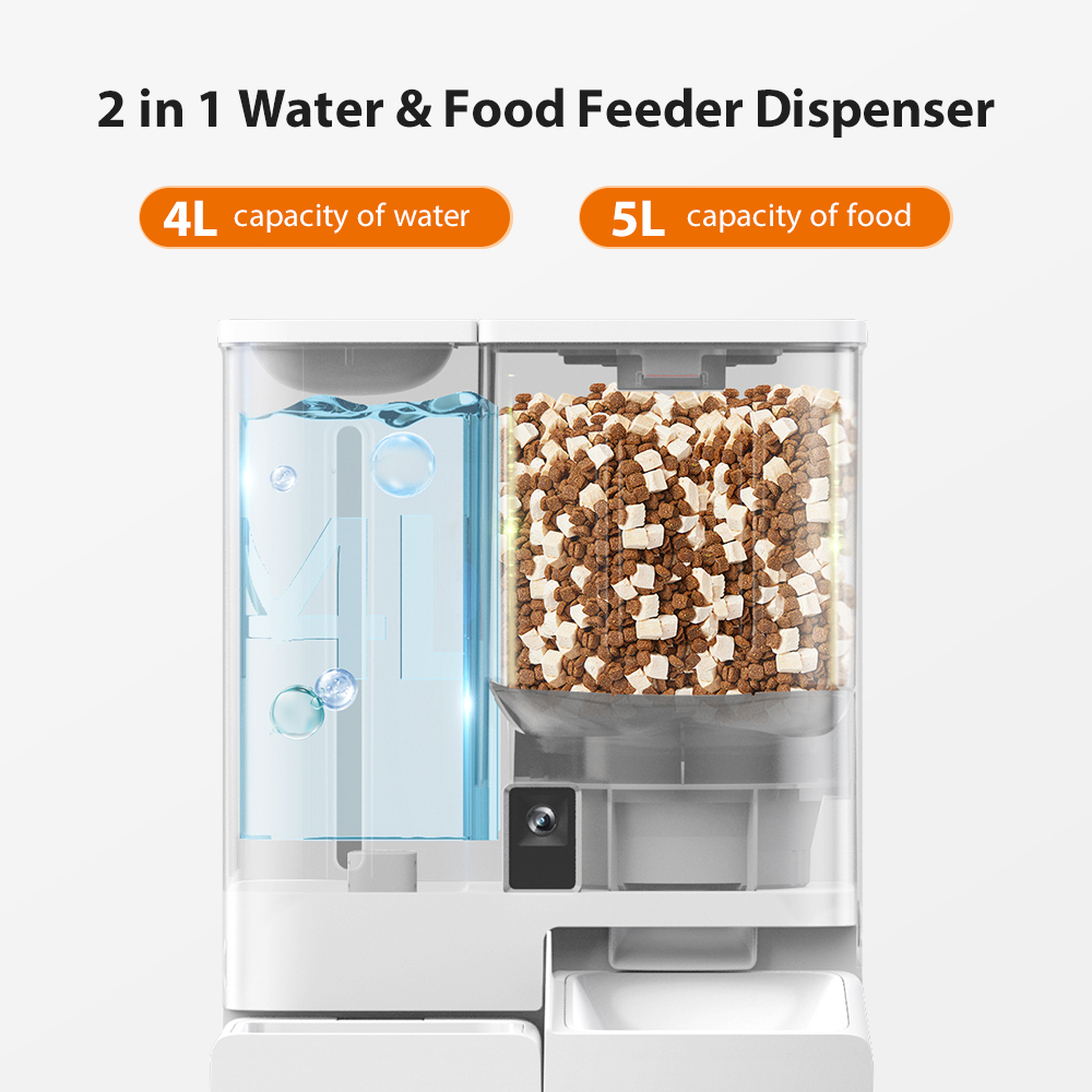 Water Food Camera Automatic Feeder