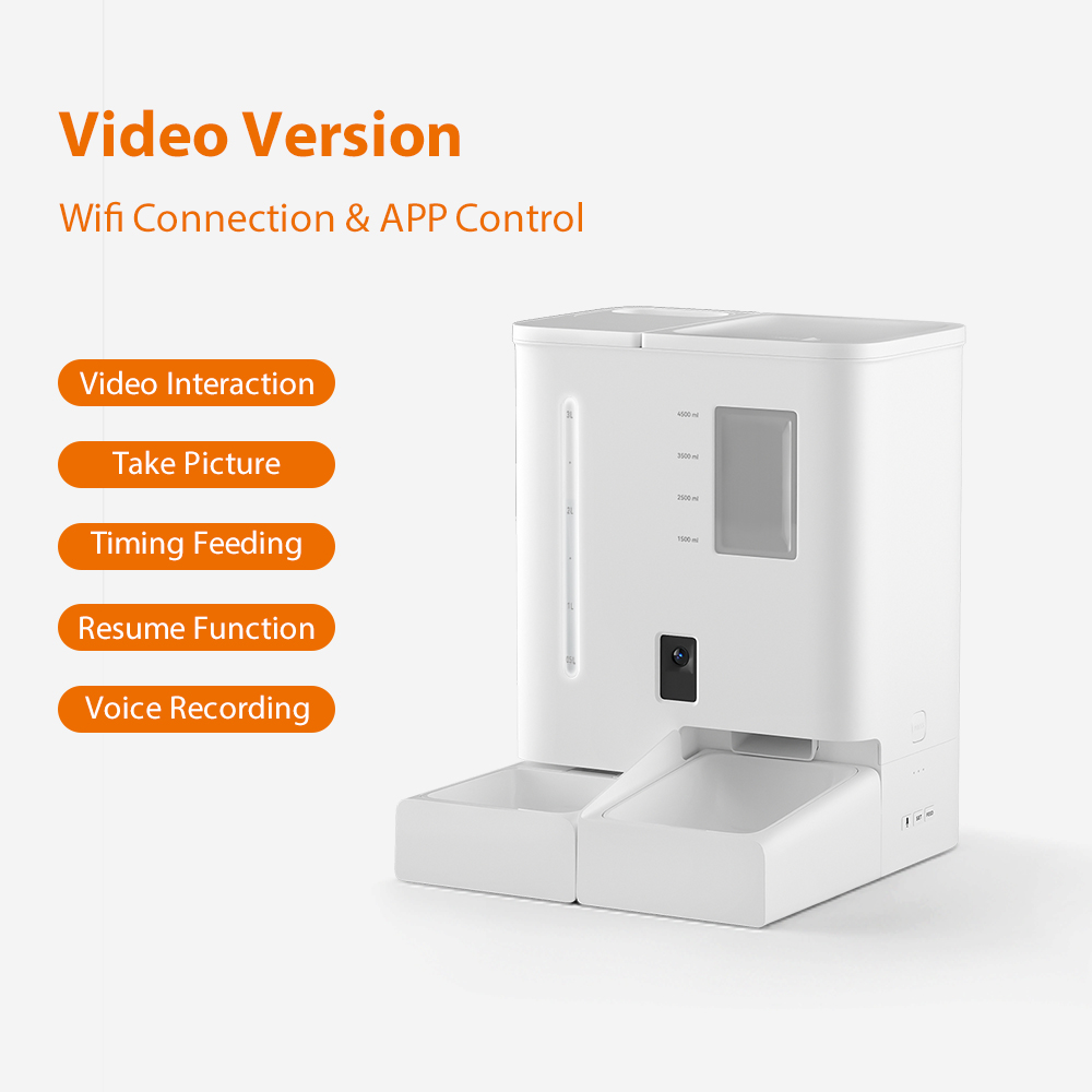 Water Food Camera Automatic Feeder