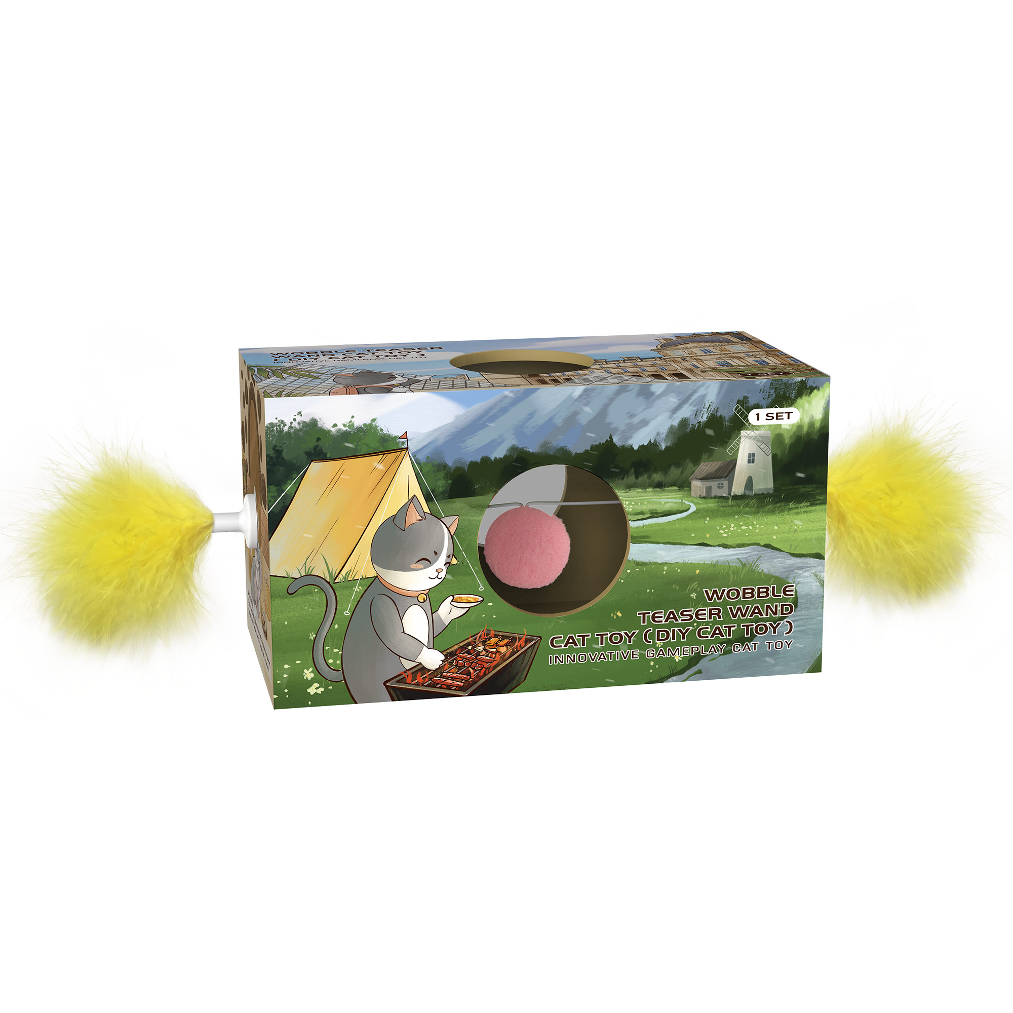 Cat Toys for Indoor Cats Interactive Bored Kitten Wobble