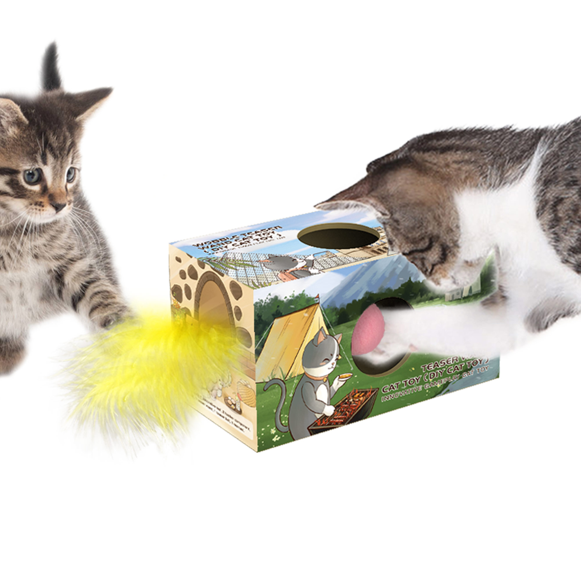 Cat Toys for Indoor Cats Interactive Bored Kitten Wobble